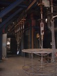 hanger type shot blast plant SISSON-LEHMANN, 4 turbines 18,5 kW